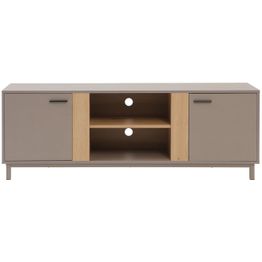 TV-taso Home4You CLEO 150x40xK53 cm, taupe, beige