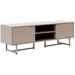 TV-taso Home4You CLARK 150x40xK50 cm, taupe, beige