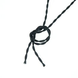 Valaisinjohto AGELUX 420-2X075T, punottu tekstiili, 2x0.75mm, eri värejä ja pituuksia