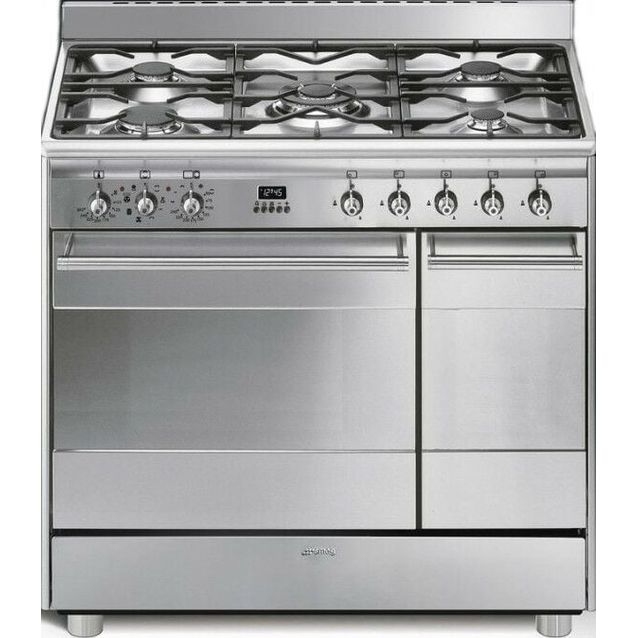 Kaasuliesi Smeg SCB92MX8 89,8cm, rostumaton teräs