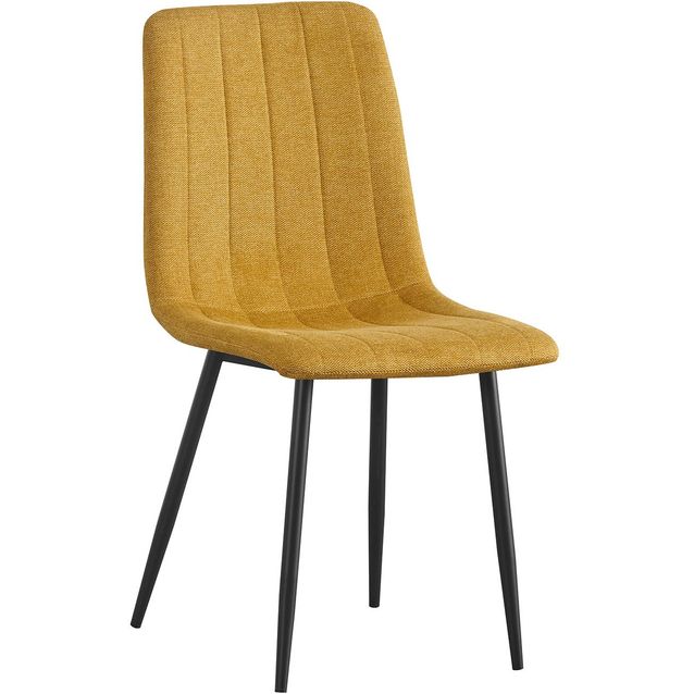 Chair MILKE yellow