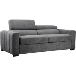 Vuodesohva Home4You KINGSTON 3-istuttava 198x96xK76/94 cm, tummanharmaa