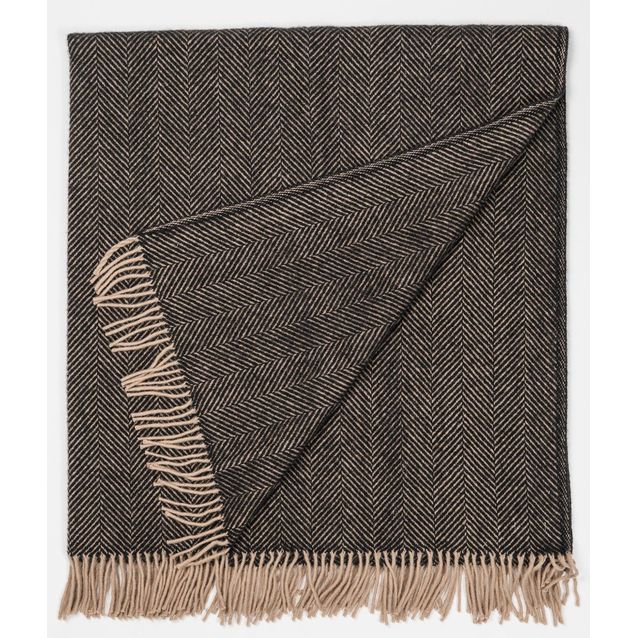 Villahuopa Lennol Vilma 150x183cm mustaruskea