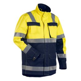 Talviparka Blåkläder Multinorm 4468 keltainen/mariininsininen