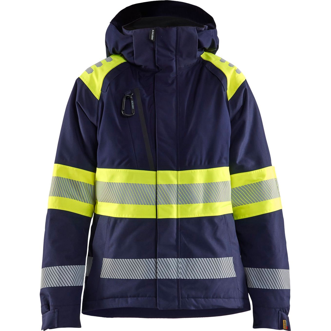 Naisten talvitakki Blåkläder 4470 Highvis mariininsininen/huomiokeltainen XS