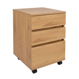 Laatikosto Home4You Georgia 40x40x62cm, tammi