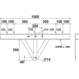 Valonheitinteline puupylväälle TO10P