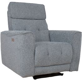 Lepotuoli Home4You BOSCO sähkömekanismilla, sinertävänharmaa