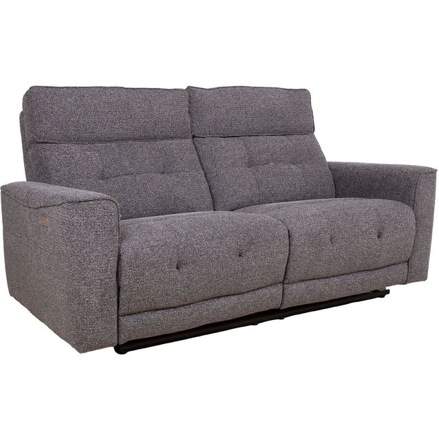 Recliner sofa BOSCO 2,5-seater with electric mechanism, grey