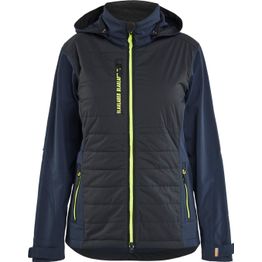 Naisten hybriditakki Blåkläder 4733 irrotettavalla hupulla