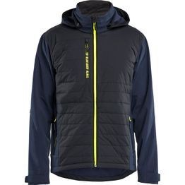 Hybriditakki Blåkläder 4743 softshell-hihoin
