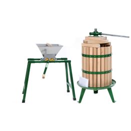 Murskain CiderMill ECO 7l, käsikäyttöinen, sis. jalat ja mehupuristin 18l