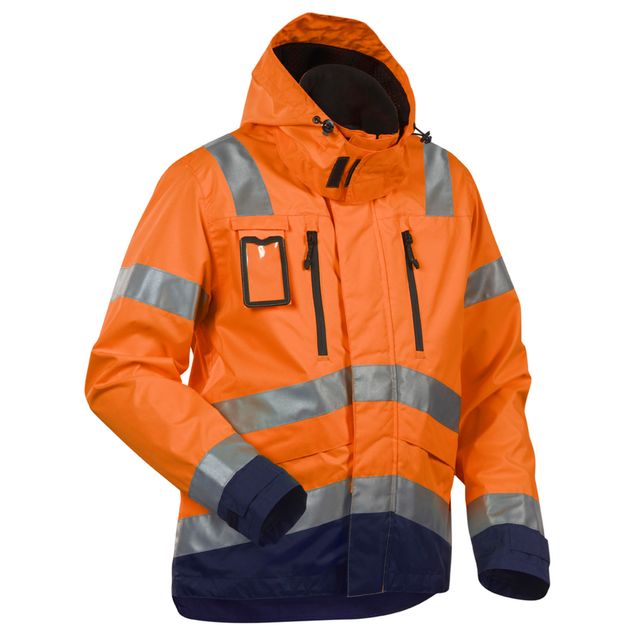 Blåkläder Highvis kuoritakki Oranssi/Mariininsininen