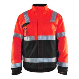 Talvitakki Blåkläder 4862 Highvis punainen/musta