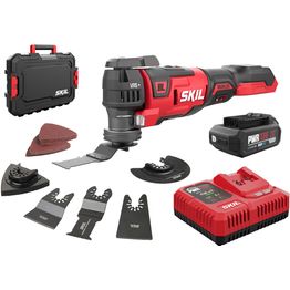 Akkumonitoimityökalu Skil 3650 GA XP Pro 20V 2,0 Ah akulla + salkku