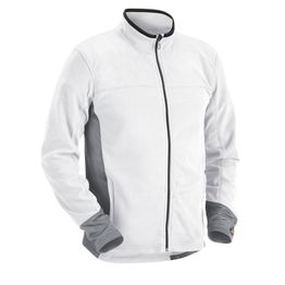 Microfleecepusero Blåkläder 4895 valkoinen/harmaa