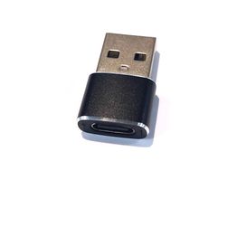 USB-sovitin Woodline USB-C (naaras) - USB-A (uros) tiedonsiirto 480 Mbps