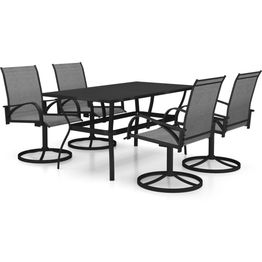 5-os. puutarharuokaryhmä textilene ja teräs