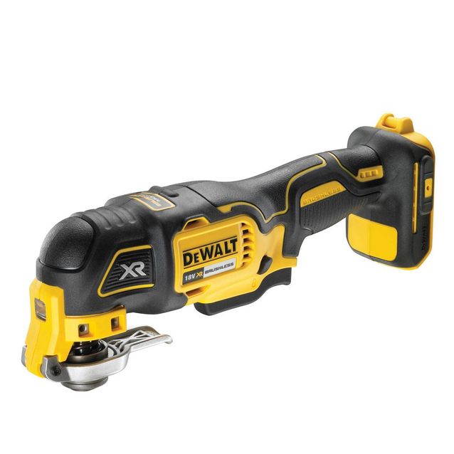 Monitoimityökalu DeWalt XR DCS355N tarvikesarjalla 18V ilman akkua