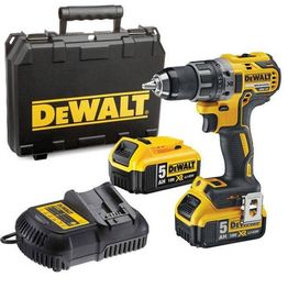 Akkuporakone DeWalt XR DCD791P2 18V 2x5,0 Ah akuilla + TSTAK