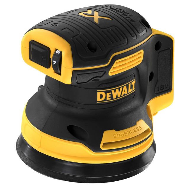 Epäkeskohiomakone DeWalt XR DCW210N Ø125 mm 18V ilman akkua