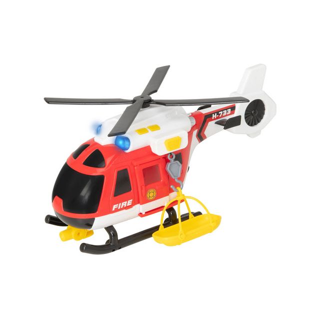 Lelupalohelikopteri Teamsterz Mighty Machines, 38cm, valoilla ja äänillä