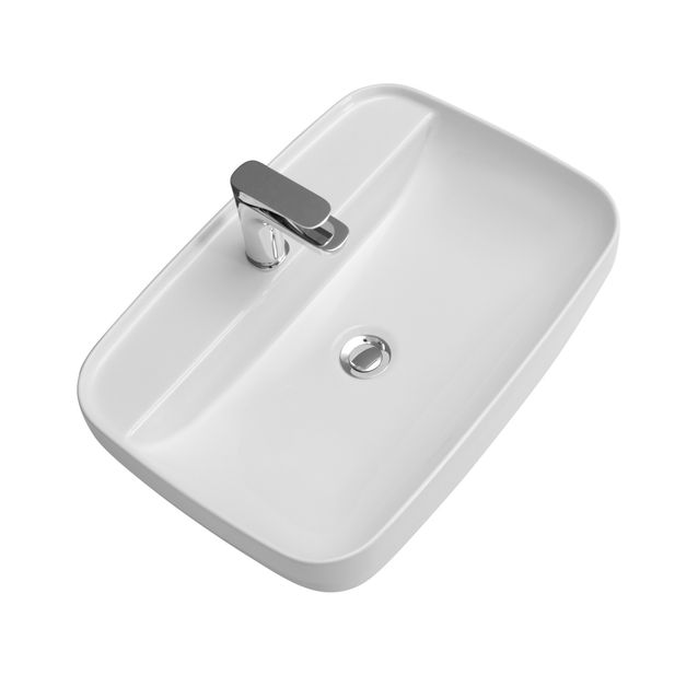 Pesuallas Kerasan Tribeca Tech 5142, 600x430mm, valkoinen