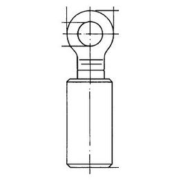 Kaapelikenkä Al/Cu 185mm² XMAR 14185-12
