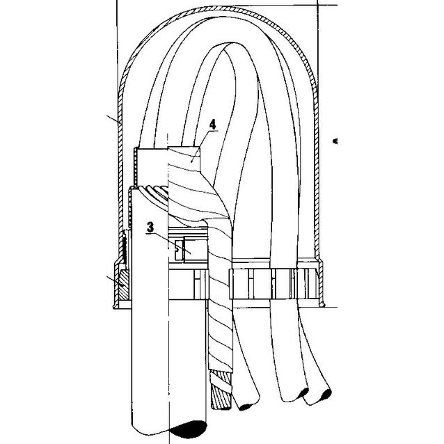 Ulkopääte 1kV XVG 1016 3 1/2-5x1,5-16 mm²
