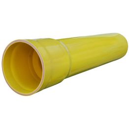 Kaapelinsuojaputki Pipelife TEL 140x6000 B keltainen ilman tiivistettä