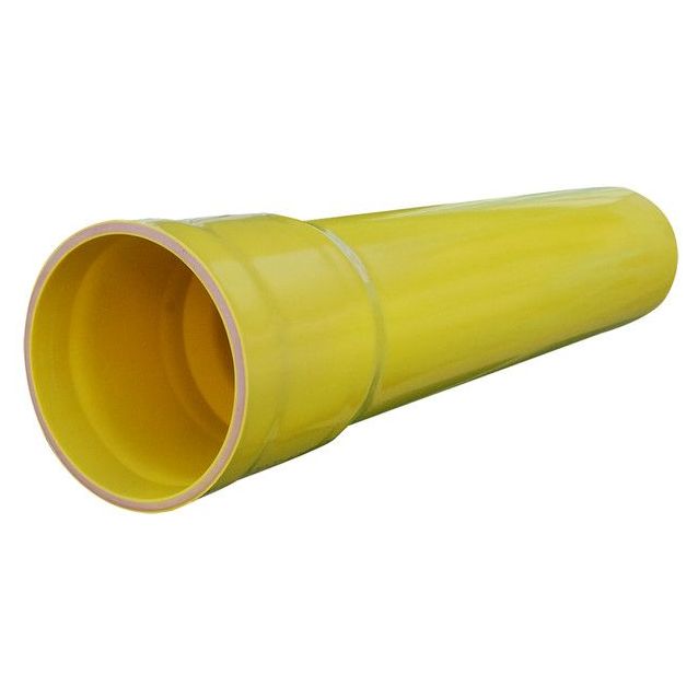 Kaapelinsuojaputki Pipelife TEL 140x6000 B keltainen ilman tiivistettä