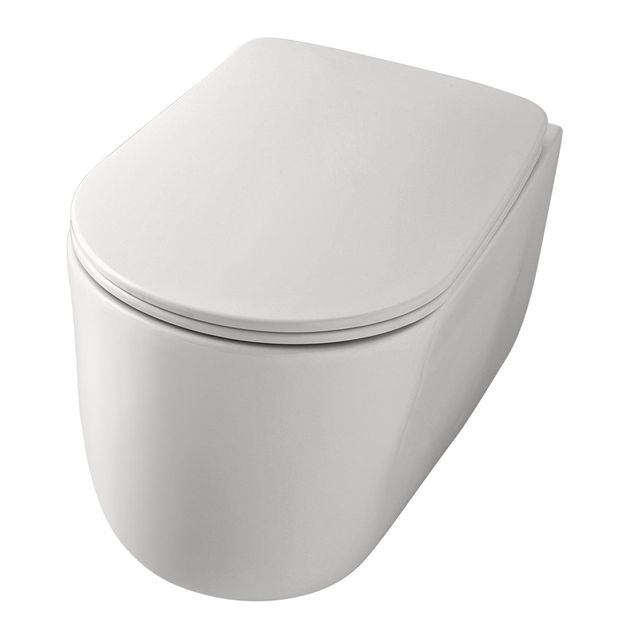 WC-istuin Kerasan Nolita 5314 seinämalli mattavalkoinen