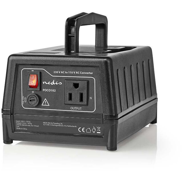 Jännitemuunnin Nedis POCO102, 230–110 V 270 W