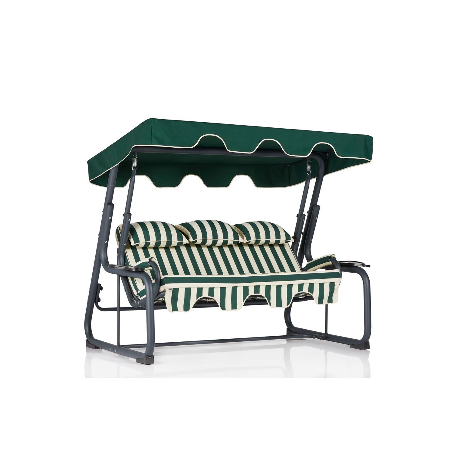 Pihakeinu Linento Garden Vitis 3-istuttava vihreä