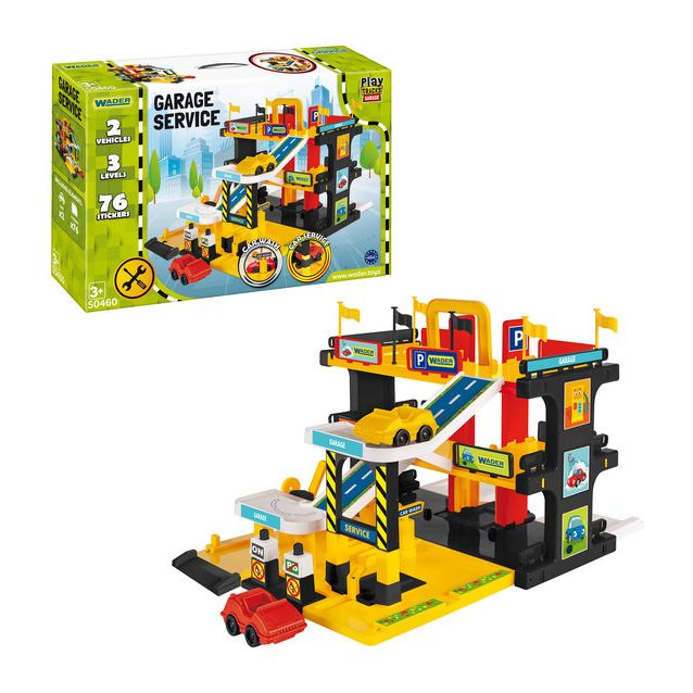 Parkkitalo Wader Garage Service, 3 kerrosta