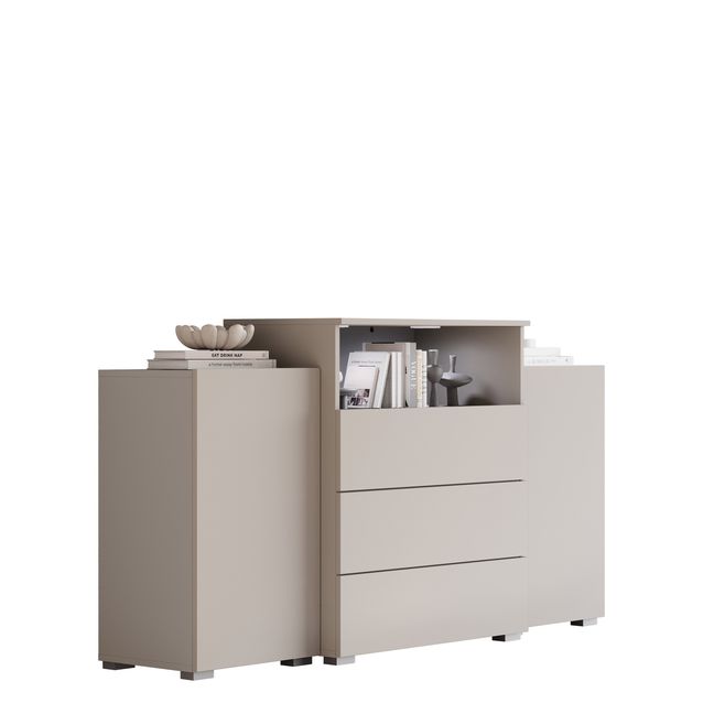 Lipasto URBAN URBIII1500, 2 ovea, 3 laatikkoa