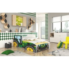 Sänky ADRK TRACTOR GREEN, patjalla