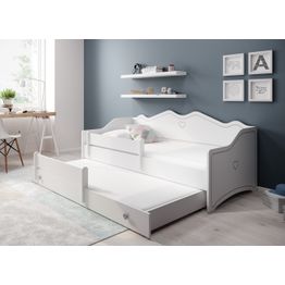 Sänky ADRK EMKA II Gray 160x80, patjoilla