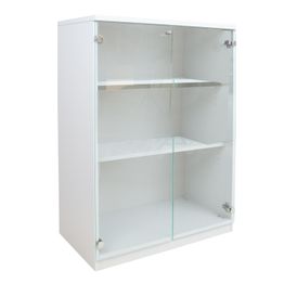 Toimistokaappi Home4you ERGO 80x445x1155 cm valkoinen