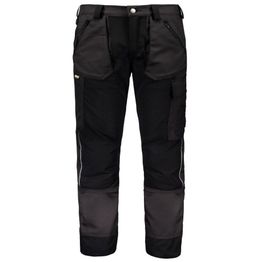 Työhousut Dimex 6068X Superstretch D-mitoitus musta/harmaa