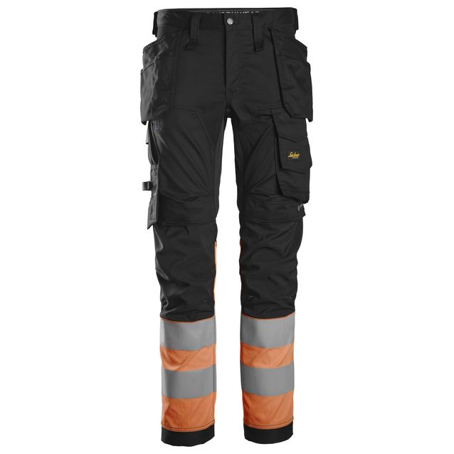 Riipputaskuhousut Snickers Workwear 6234 High-Vis lk 1