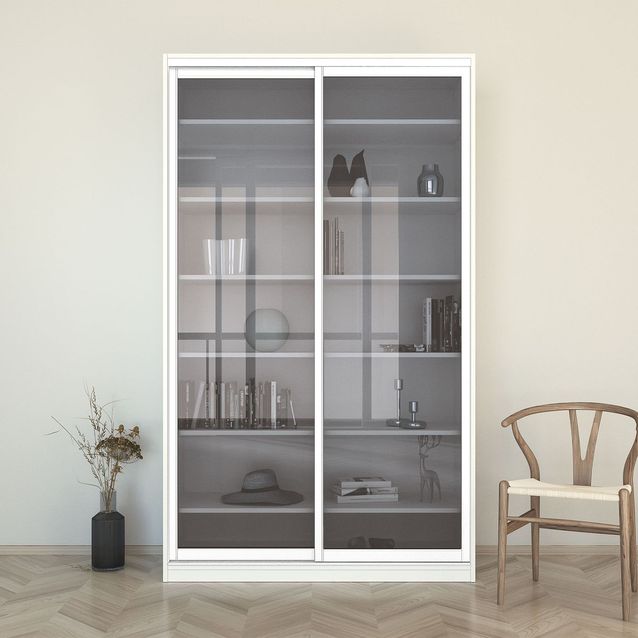 Vitriini liukuovilla Inaria Koti, kirkas lasi, mittatilaus