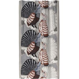 Sivuverho Vallila Metsänvartijat, beige/sininen, 140x250 cm