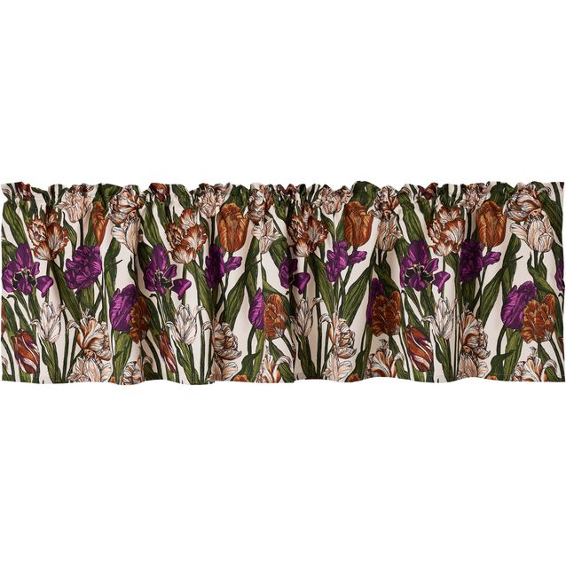Verhokappa Vallila Kukoistus, terra/purppura, 60x250 cm