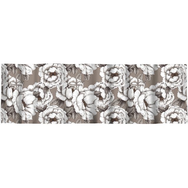Verhokappa Vallila Alma, mokka, 60x250 cm