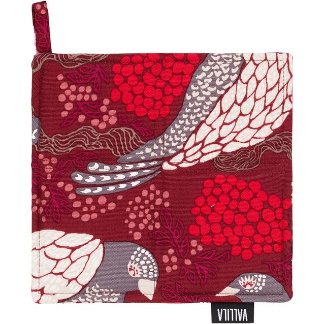 Patalappu Vallila Viserrys, 2 kpl, punainen, 20x20 cm