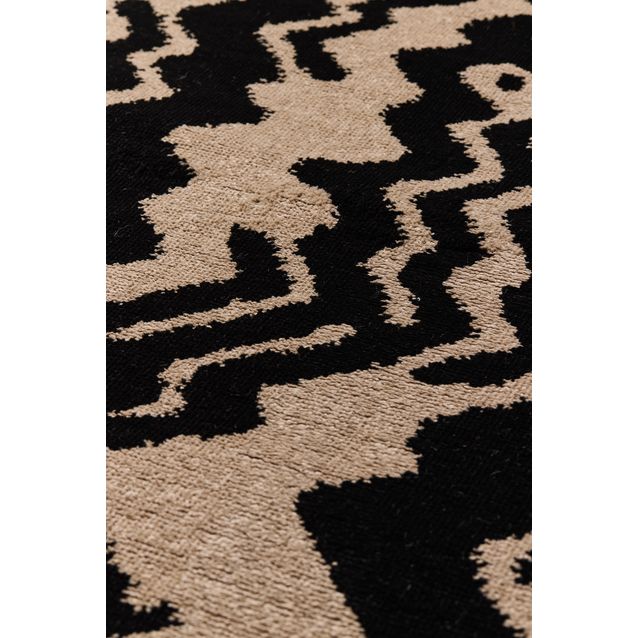 Polypropeenimatto Vallila Zebra, beige/musta