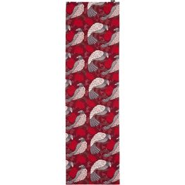 Kaitaliina Vallila Viserrys, punainen, 40x150 cm