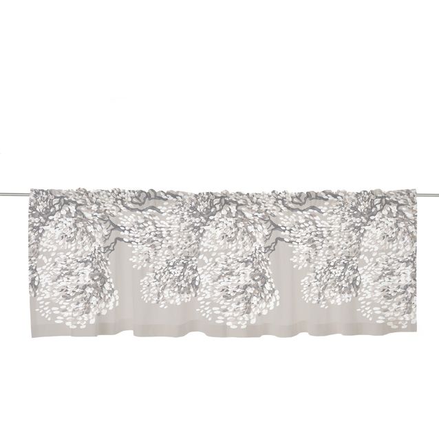 Verhokappa Vallila Väre, beige/valkoinen, 60x250 cm