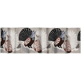 Verhokappa Vallila Metsänvartijat, beige/sininen, 60x250 cm